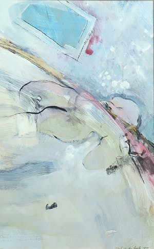 Ruud van der Beele - Gemengde techniek op papier, Zonder titel - Ingelijst kopen? Bied vanaf 1!