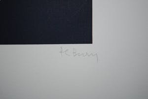 Pol Bury - 40 BÂTONS et 1 CERCLE -Litho, oplage 75 ex. -signatuur, nummer, titel in potlood kopen? Bied vanaf 200!
