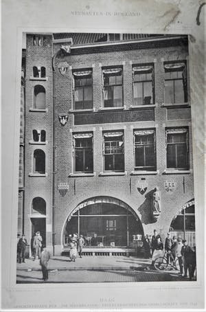Curiosa - Unieke foto's uit ca 1910 van Art Deco gebouwen in Den Haag en Rotterdam kopen? Bied vanaf 1!