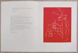 Uwe Poth - Italienische Reise, complete cassette met 12 handgesigneerde linosnedes kopen? Bied vanaf 495!