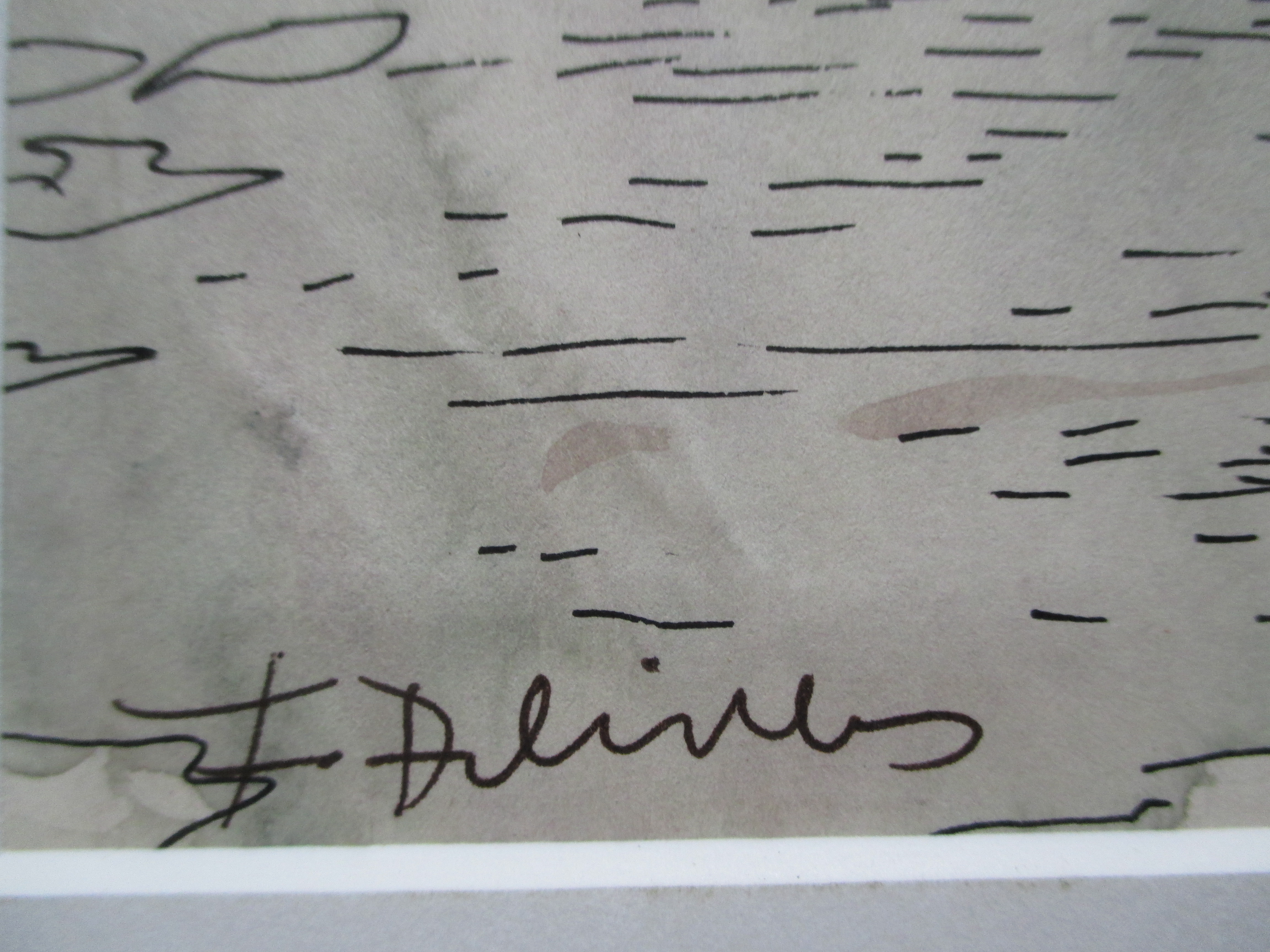 Niet of onleesbaar gesigneerd - Aquarel vissersboten kopen? Bied vanaf 1!