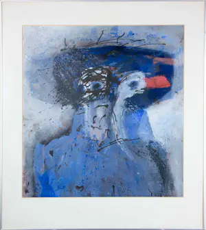 AcheterJoep Goeting - Gouache, Zonder titel - Ingelijst? Enchérissez de 50!