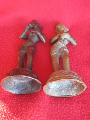Brons (Onbekend) - Lakshmi en Radha. kopen? Bied vanaf 45!