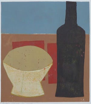 Betty Scheer - Linosnede, Zonder titel kopen? Bied vanaf 20!