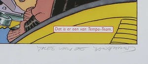 Theo van den Boogaard - Piëzografie, Dat is er een van Tempo-Team (Heftruckchauffeur) - Ingelijst kopen? Bied vanaf 1!