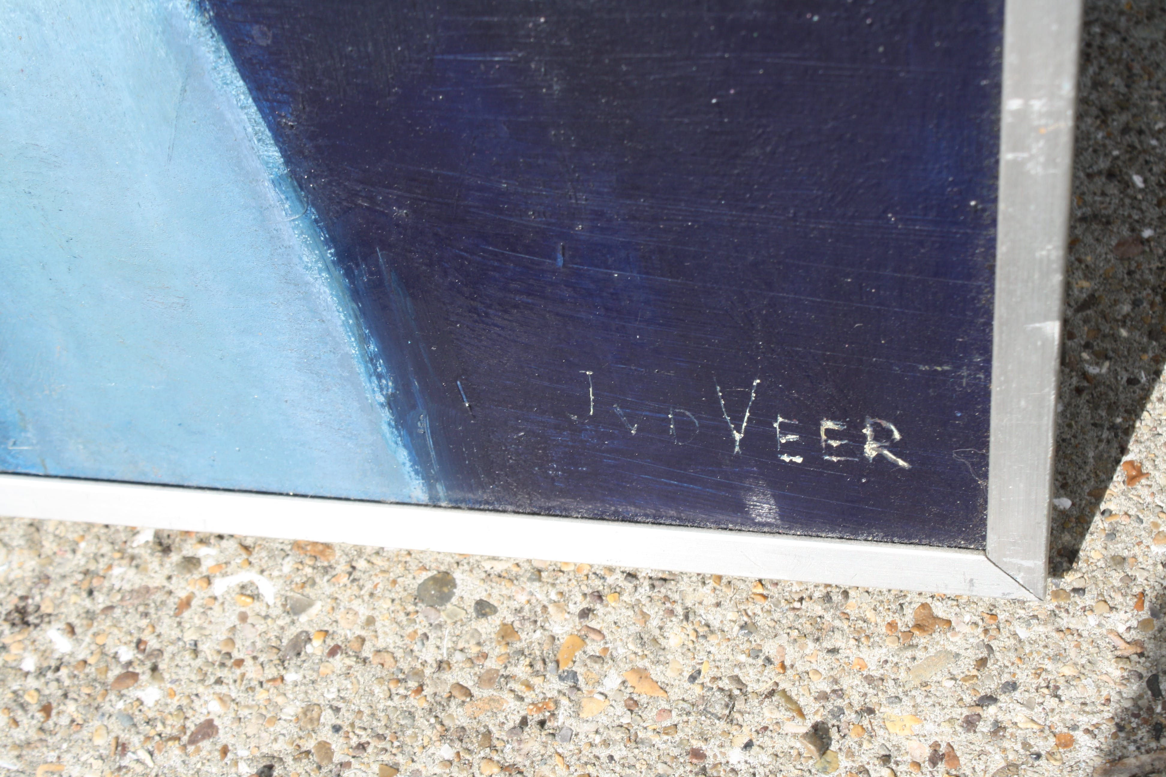 Jan van der Veer - NAAKT in BLAUW kopen? Bied vanaf 190!