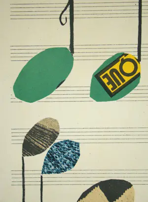 Alberto magnelli - Compositie 1941 - Lithografie - Gesigneerd en gedateerd - 1971 kopen? Bied vanaf 80!