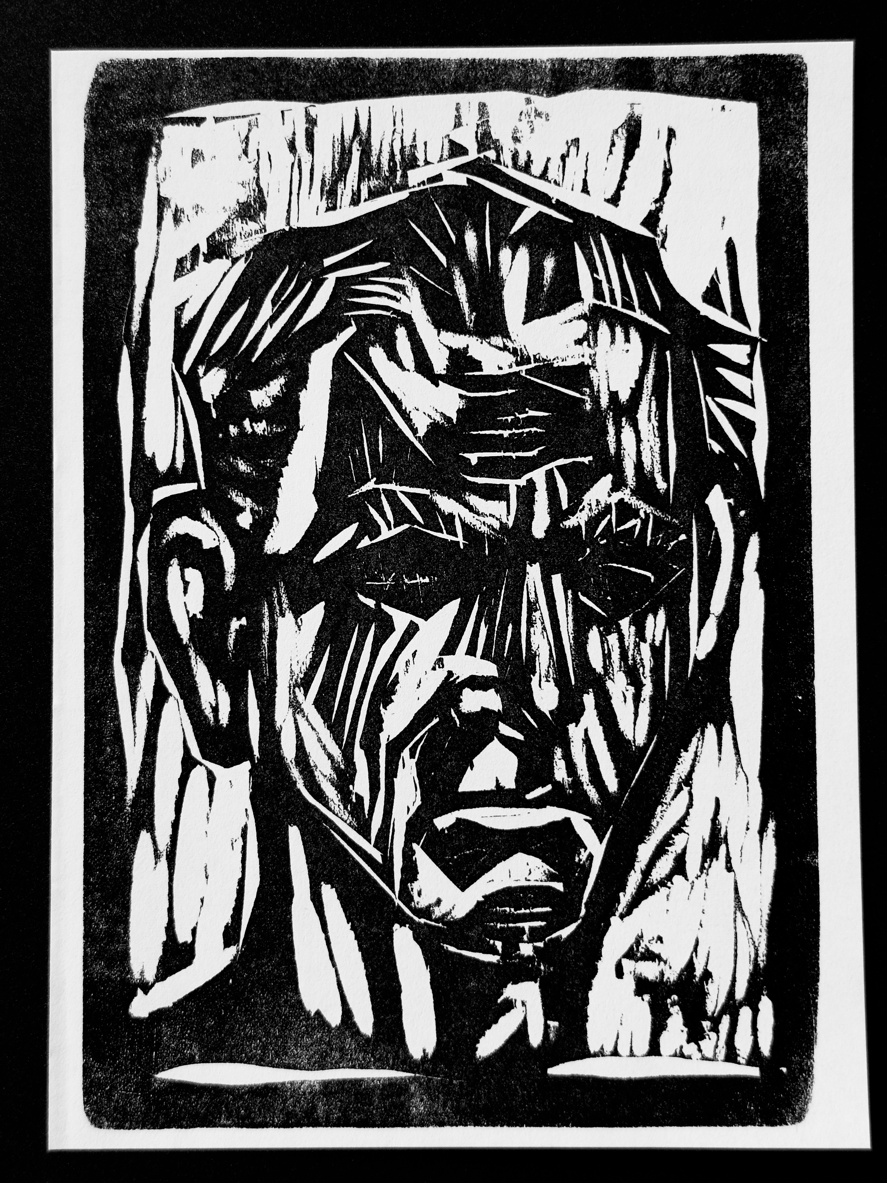 Otto Dix - Selbstbildnis - Original-Holzschnitt von 1960 kaufen? Bieten Sie von 180!
