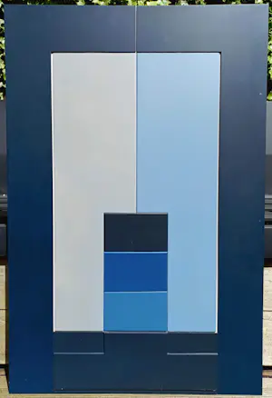 AcheterAntonia Lambelé - Aidyl, reliëf van acrylverf/staal op paneel? Enchérissez de 395!