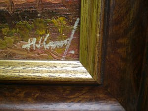 Henner Knauf - Landschap met boerderij kopen? Bied vanaf 20!