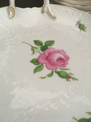 Meissen porzellan - koffie of thee potje met schaaltjes kopen? Bied vanaf 175!