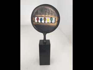 Corry Ammerlaan - Sculptuur “ Kijk in de toekomst ! “ kopen? Bied vanaf 75!