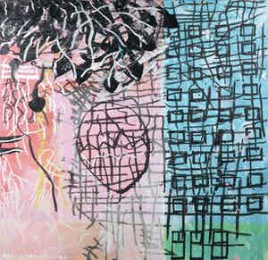 Rachid Ben Ali - Acryl op doek, Zonder titel (Groot) verkocht voor € 1!