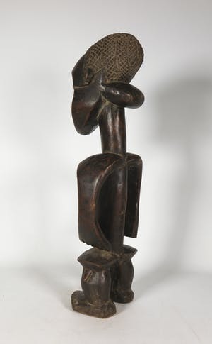 Zande - Hout, Voorouderbeeld staande figuur kopen? Bied vanaf 1!