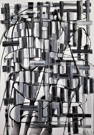 Natia Antadze - "Komposition Verbindung " kopen? Bied vanaf 120!