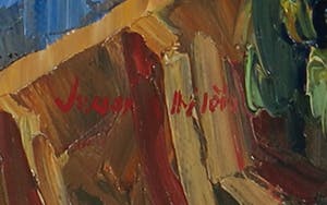 Niet of onleesbaar gesigneerd - Acryl op doek, Watermarkt - Ingelijst kopen? Bied vanaf 1!