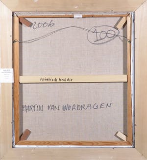 Martin van Wordragen - Olieverf op doek, Aziatisch Bruidje - Ingelijst kopen? Bied vanaf 250!