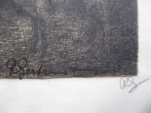 Roelf Gerbrands - Ets Bijbelse voorstelling kopen? Bied vanaf 45!