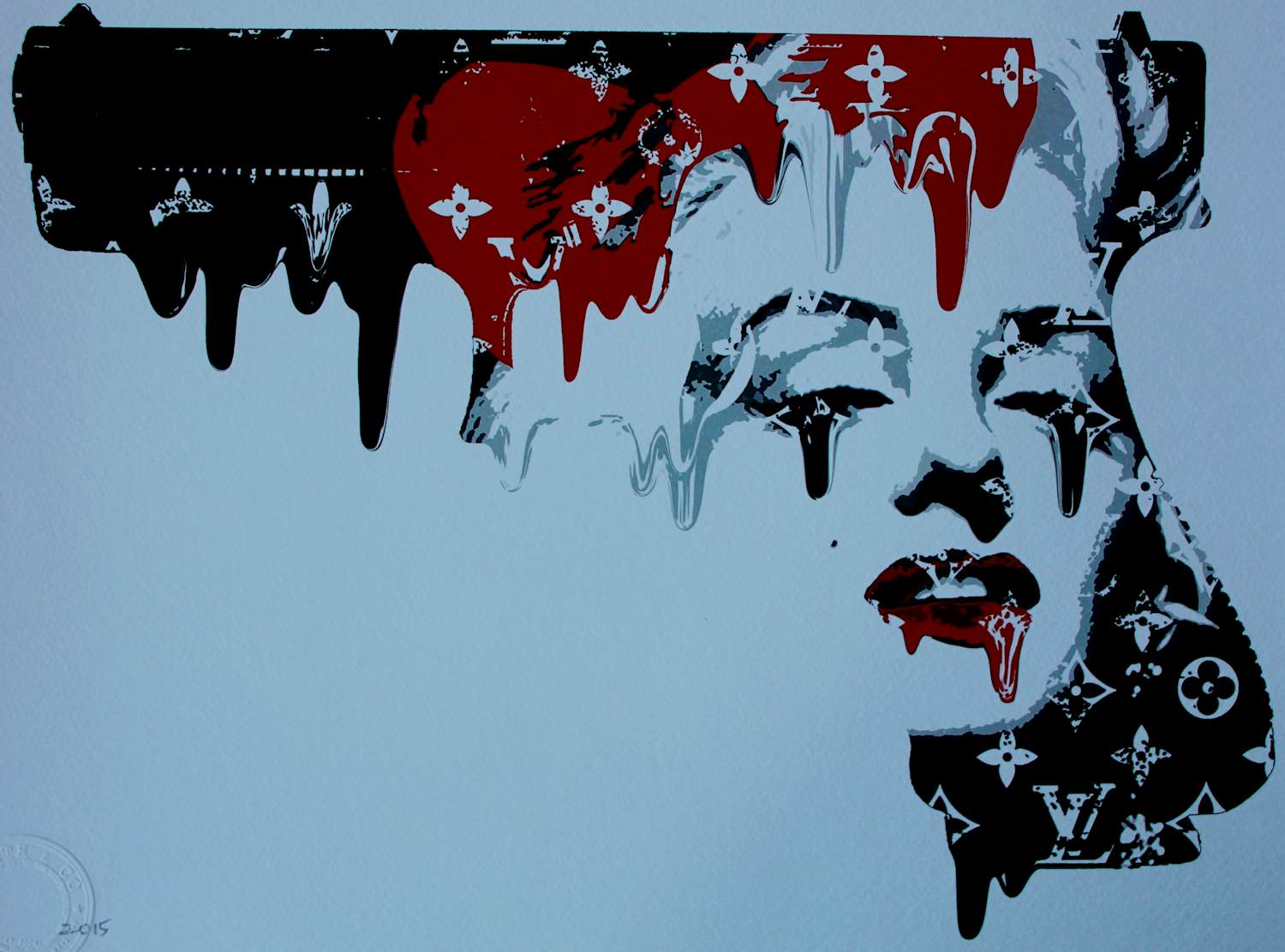 Death NYC - Zeefdruk: Marilyn Monroe Gun Drop - 2015 kopen? Bied vanaf 60!