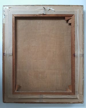 Niet of onleesbaar gesigneerd - Kerk interieur - Olieverf op doek kopen? Bied vanaf 1!
