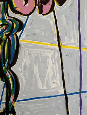 Alphons Freijmuth - handgesigneerde kleurenzeefdruk | 'Kris Kras' | 1994 kopen? Bied vanaf 80!