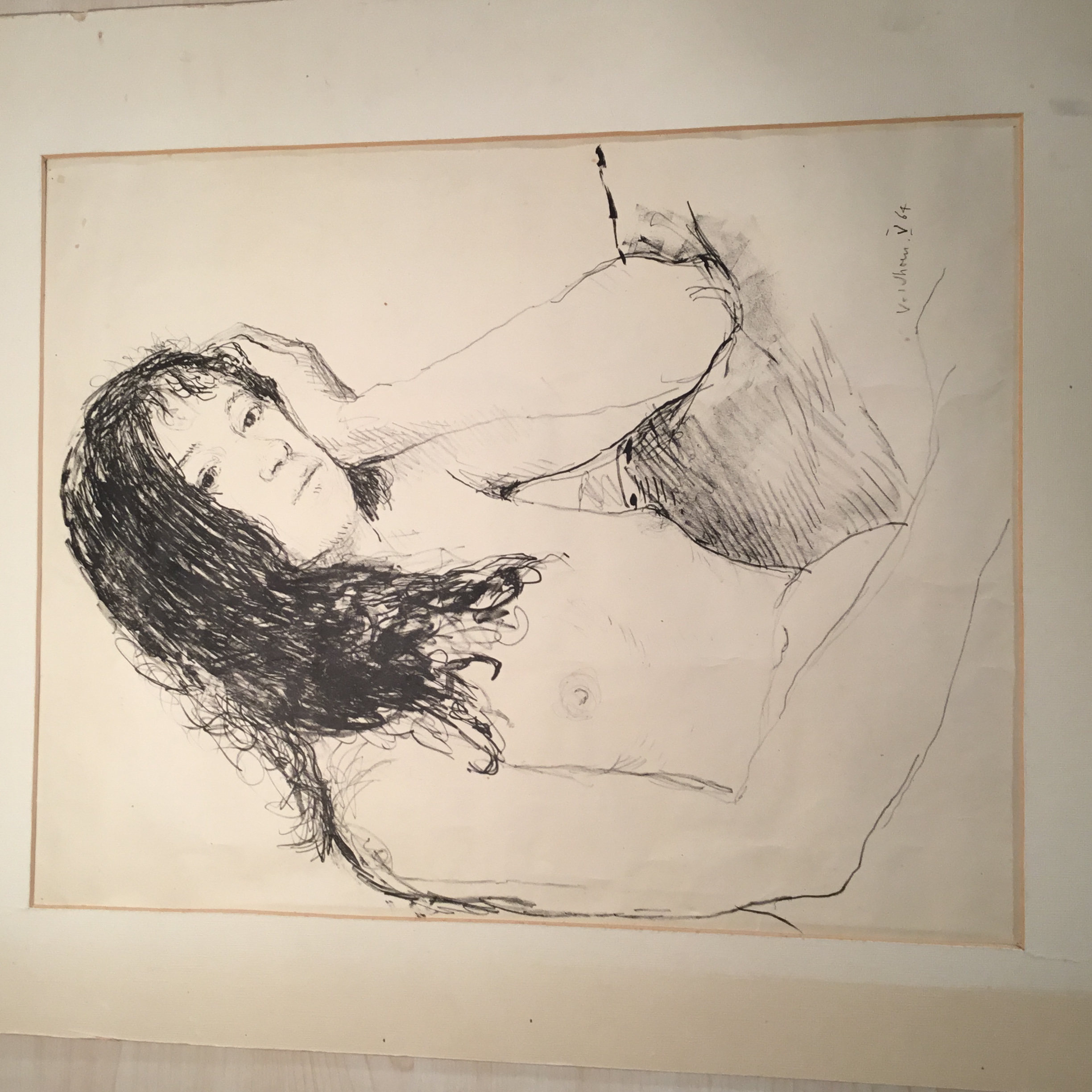 Aat Veldhoen - Rotaprint van naakt model kopen? Bied vanaf 75!