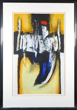 Hans Vanhorck - Zeefdruk, Memory - Ingelijst (Groot) verkocht voor € 50!