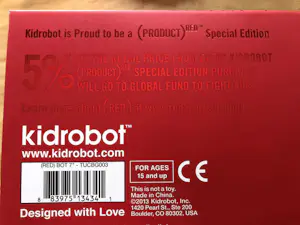 Keith Haring - Kidrobot 7inch (Red) Special Edition kopen? Bied vanaf 100!