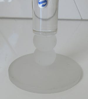 Niet of onleesbaar gesigneerd - Crystalex design kristallen kandelaar kopen? Bied vanaf 10!