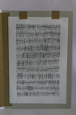 Jan Schoonhoven - Twee Offset-Litho's op papier naar een Inkt/Penseel Uit 1976 kopen? Bied vanaf 40!