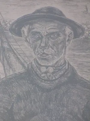 Otto Hanrath - Arnemuider Visser - Litho kopen? Bied vanaf 80!