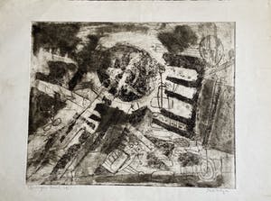 Jan Montyn - verlaten land, 5/5 eigen druk 1961 kopen? Bied vanaf 140!