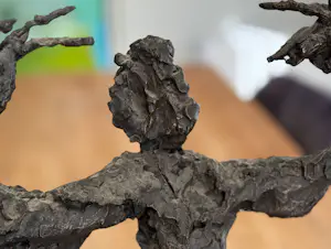 Jan Sierhuis - Bronzen sculptuur: "Tango danseres" kopen? Bied vanaf 1050!