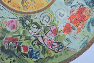 Marc Chagall - Plafond van de Opéra Garnier, lithografie kopen? Bied vanaf 100!
