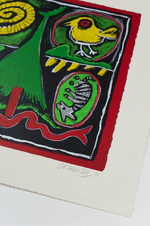 Corneille - ‘Sapin’, gesigneerde lithografie, 1994 kopen? Bied vanaf 149!