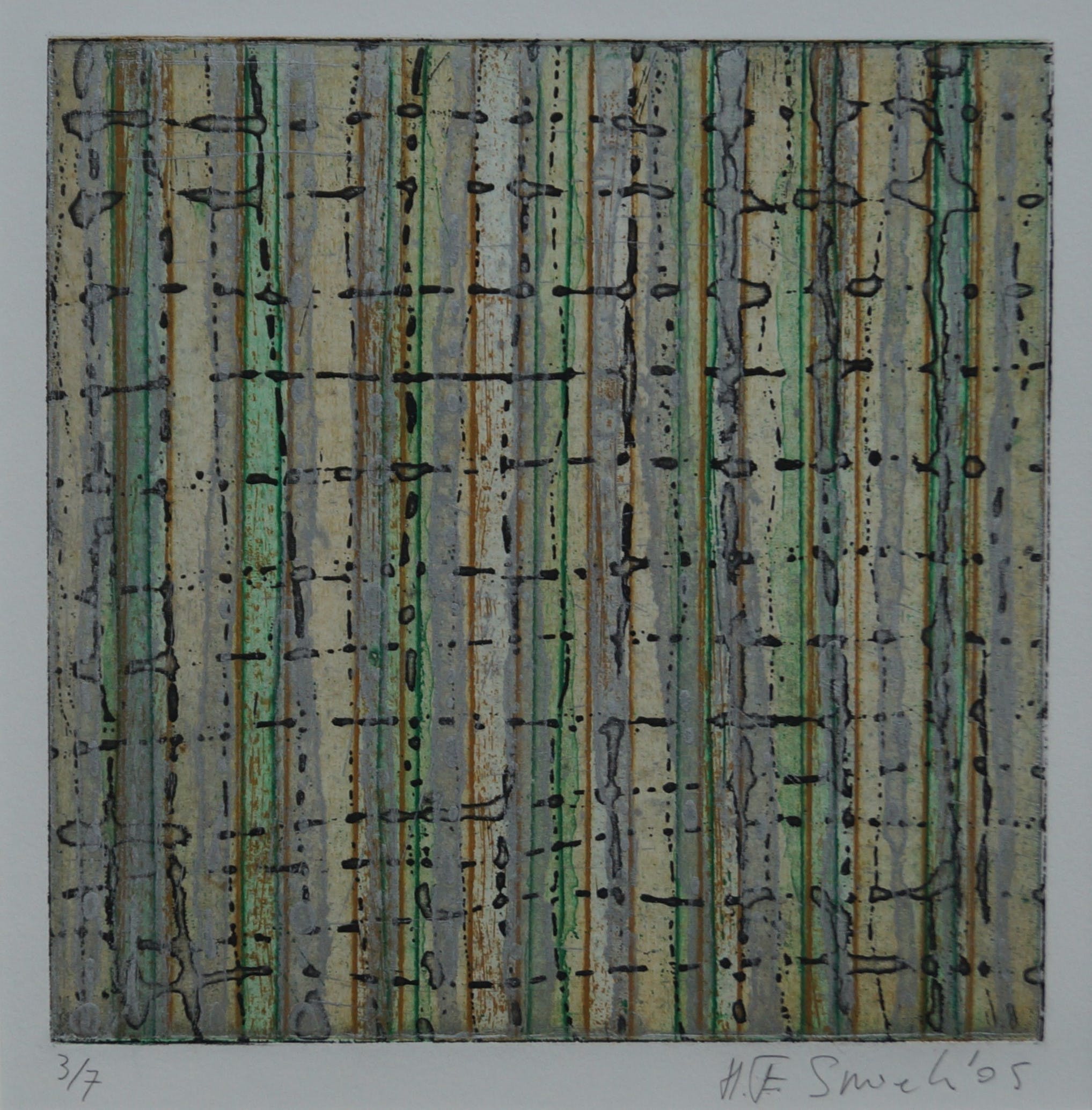 Evelyn Snoek - gesigneerde ets - 2005 kopen? Bied vanaf 20!