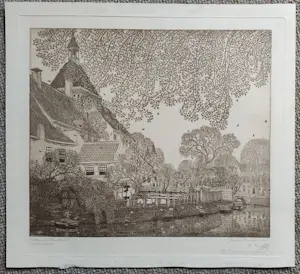 Wijnand Otto Jan Nieuwenkamp - Vallende bladeren, Amersfoort kopen? Bied vanaf 250!