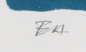 Frank Lengvenius - Zeefdruk, Samen - Ingelijst kopen? Bied vanaf 1!