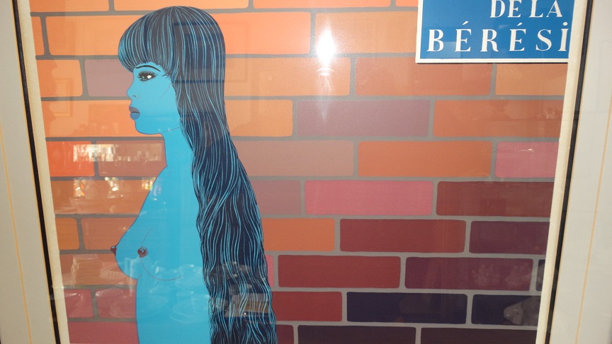 Felix Labisse - blauwe naakte dame kopen? Bied vanaf 200!