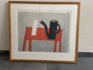 Klaas Gubbels - Witte kan op Oranje tafel - Nr 147 kopen? Bied vanaf 600!