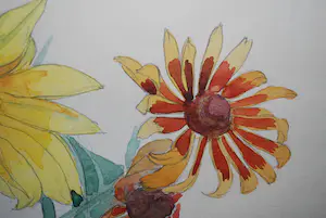 Jan Voerman (jr.) - aquarel bloemen 1929 - ingelijst kopen? Bied vanaf 120!