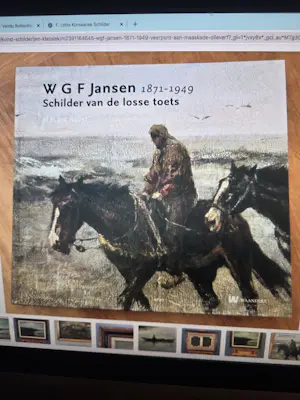 Willem G.F. Jansen - Stevensweert pondje bij hoge oever kopen? Bied vanaf 1000!