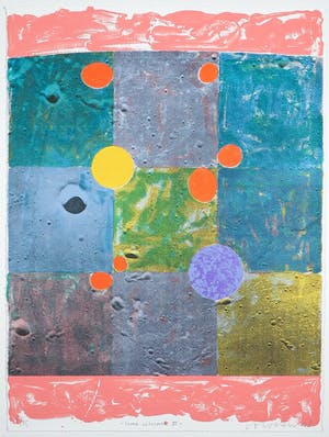 Jelis van Dolderen - Zeefdruk, Luna Colarete II kopen? Bied vanaf 1!