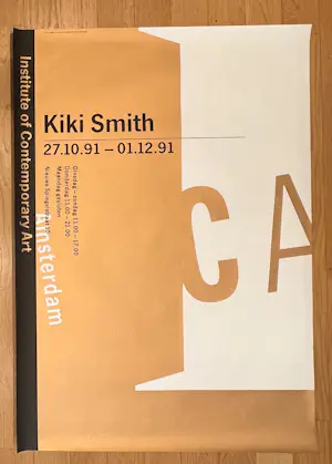 Kiki Smith - Affiche Intitute of contemporary art, Amsterdam, 1991 kopen? Bied vanaf 180!