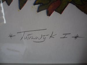 Rob Clous - Kleuren ets, Titel. "Tuinwijk 1". kopen? Bied vanaf 35!