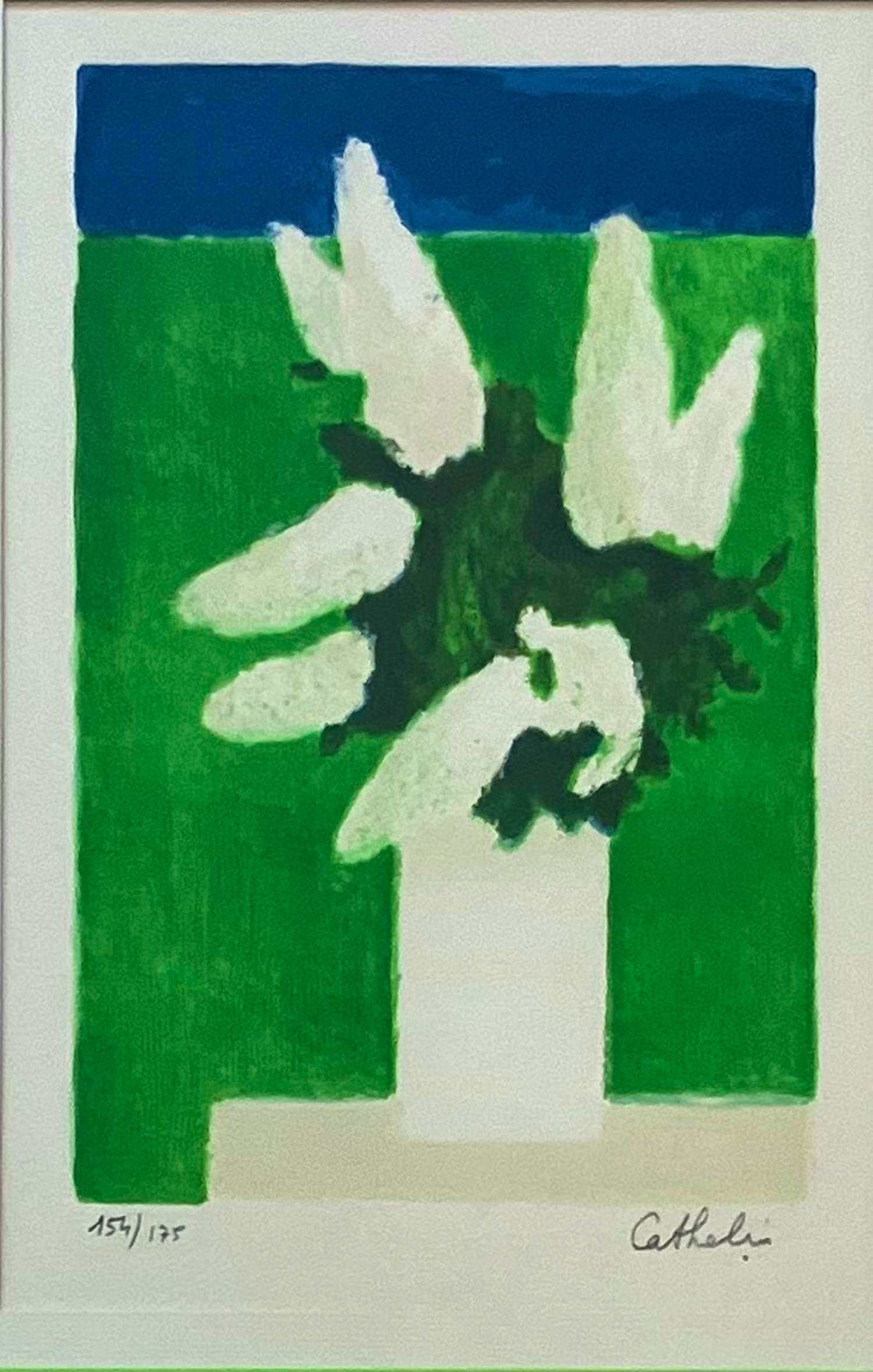 Bernard Cathelin - Bloemenstilleven kopen? Bied vanaf 155!