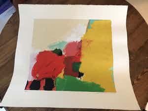 Eugene Brands - Abstract werk verkocht voor € 100!