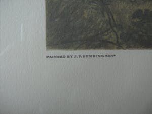 John Harris - Litho naar een werk van J.F.Herringsen kopen? Bied vanaf 25!