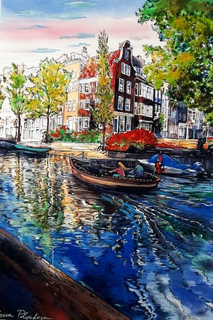 Elena Polyakova - Zomer in Amsterdam kopen? Bied vanaf 65!