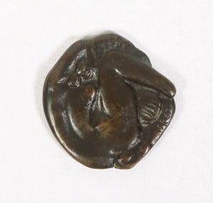 Fred Carasso - Bronzen penning, Leda en de zwaan kopen? Bied vanaf 100!